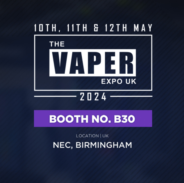 恒信邀您相约伯明翰电子雾化展会Vaper Expo UK 2024